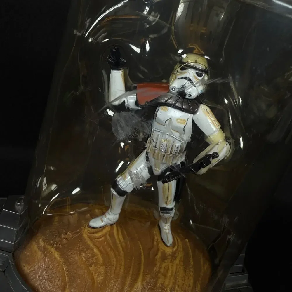 SANDTROOPER Hasbro 2005 Titanium Series Die Cast Figure